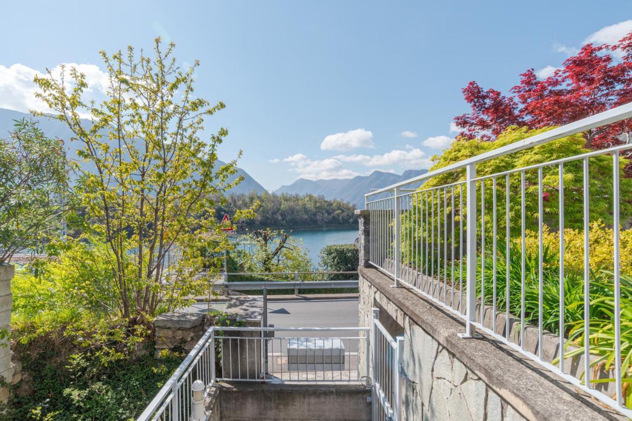 Lake Como Apartment With Balcony And Private Parking Ossuccio Exterior foto