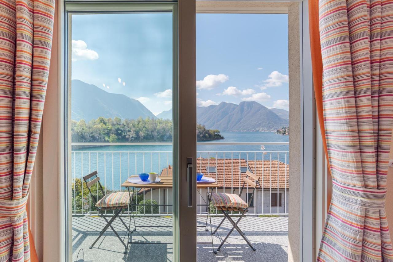 Lake Como Apartment With Balcony And Private Parking Ossuccio Exterior foto